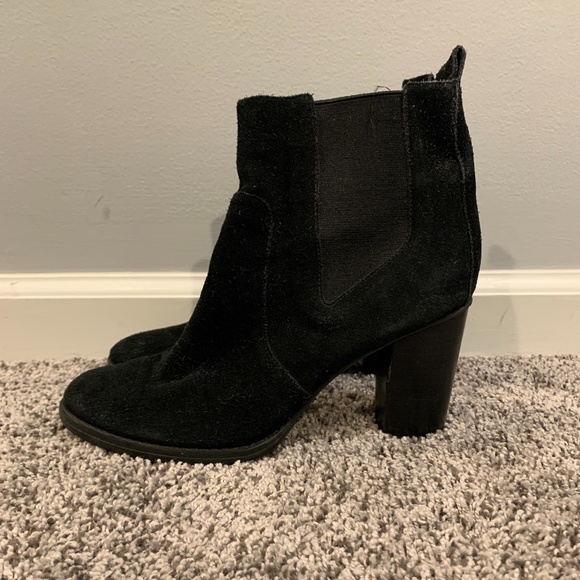 14th & Union Pull On Suede Ankle Booties 8.5 - Picture 3 of 11